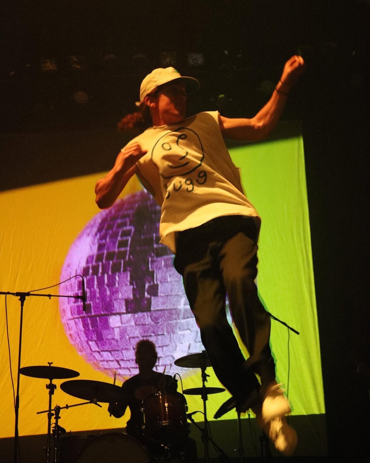 Turnstile on stage, photographed by Joey Guzzino